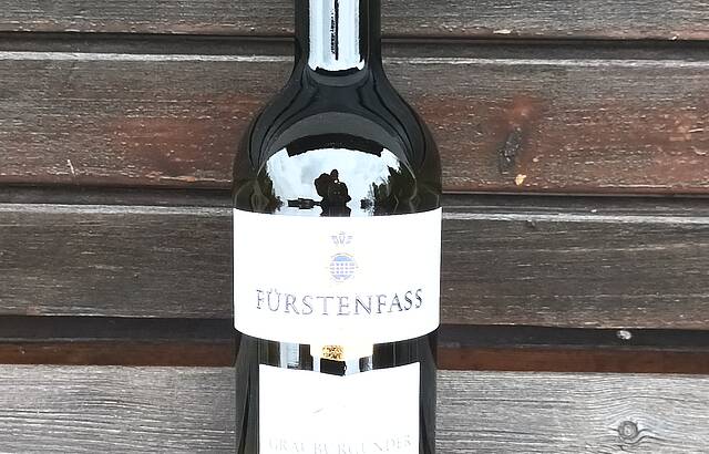 Der Wein steht bereit