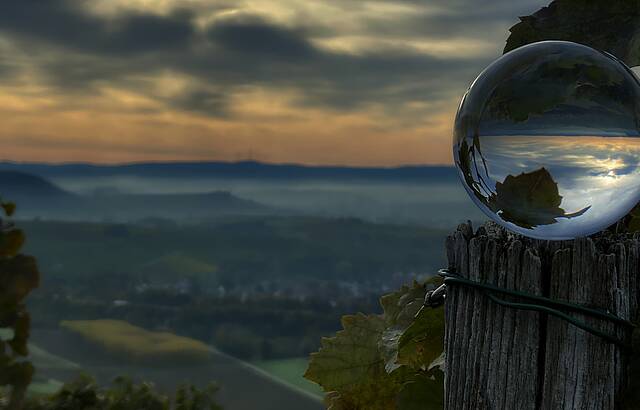 Sonnenaufgang am Wildenberg Weinsberg-Grantschen