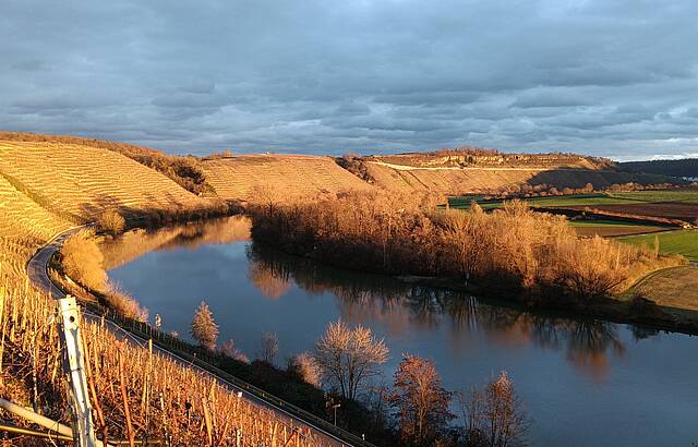 Neckartal Abendstimmung