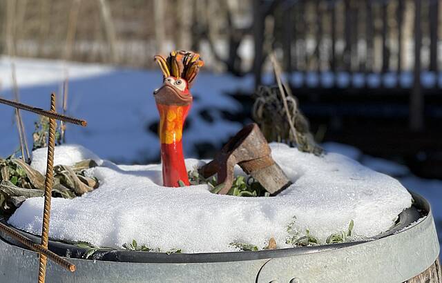 Schauen was der Winter macht