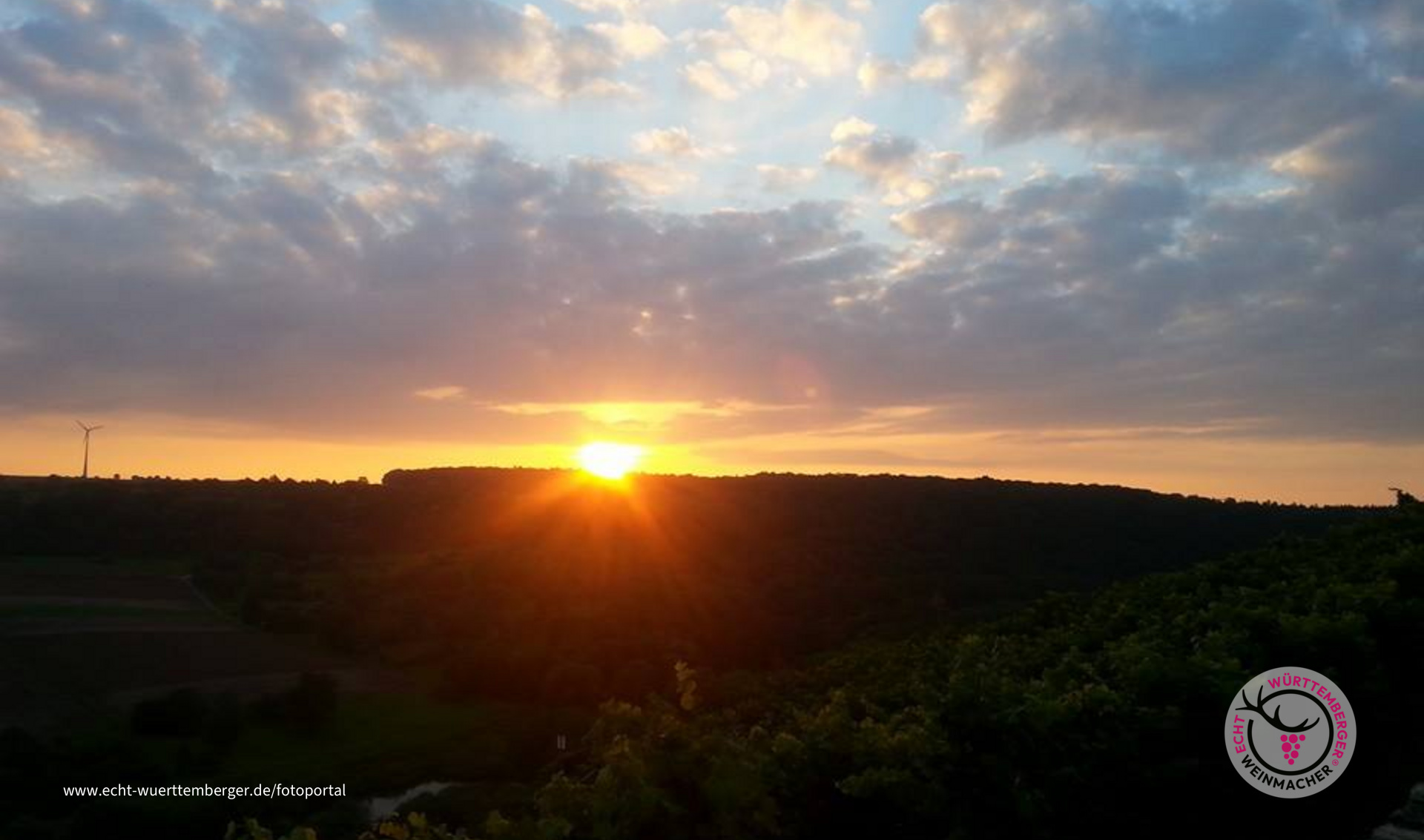 Sonnenuntergang am Mühlbächer