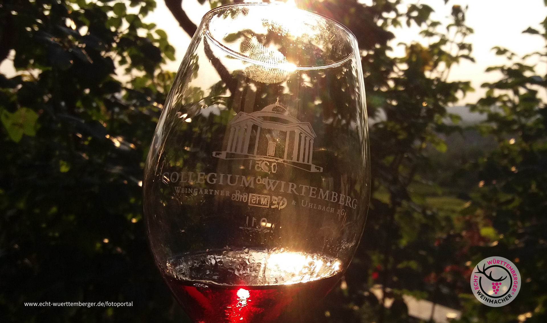 Sonnenuntergang auf dem Wirtemberg