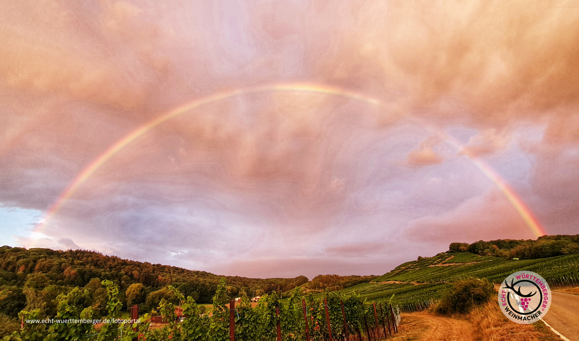 Regenbogen über Haberschlacht