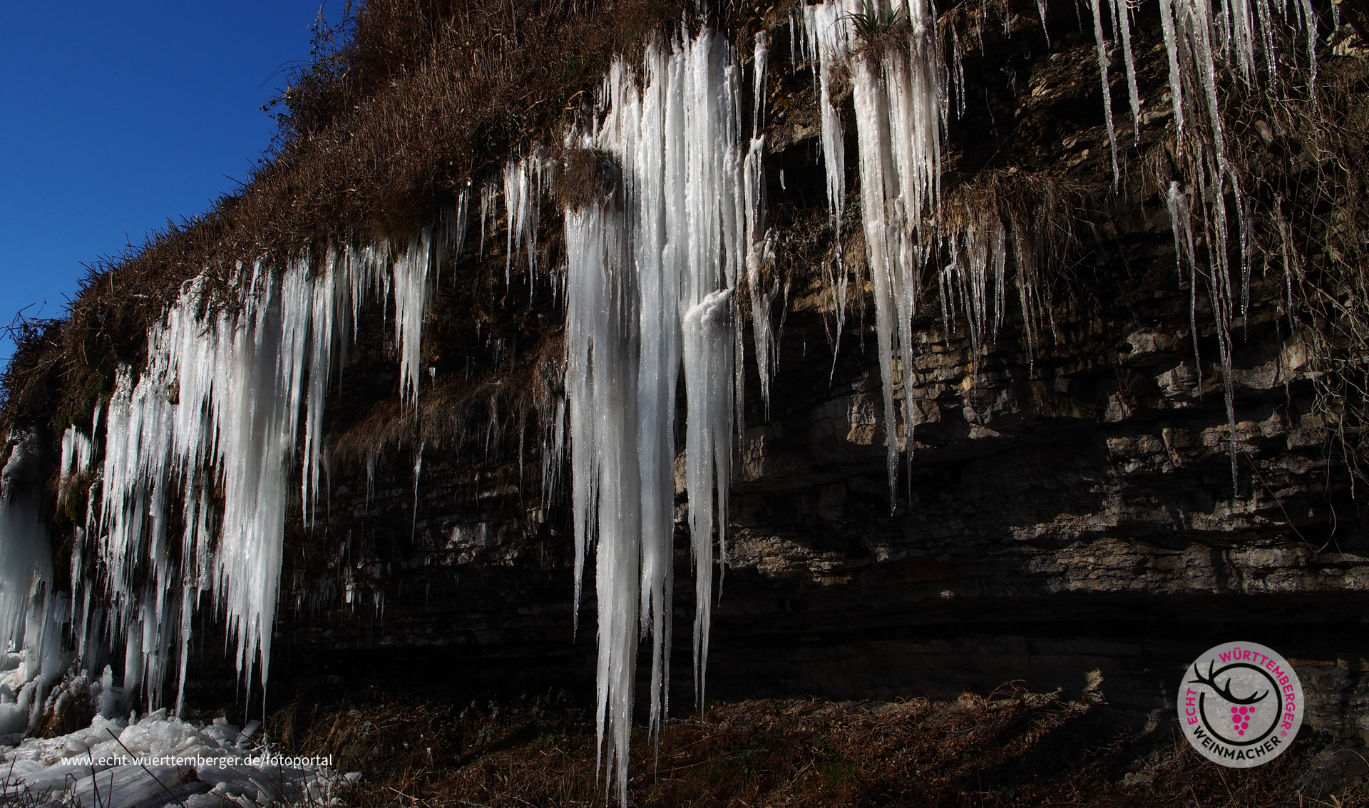 Eiszapfen in Hülle und Fülle