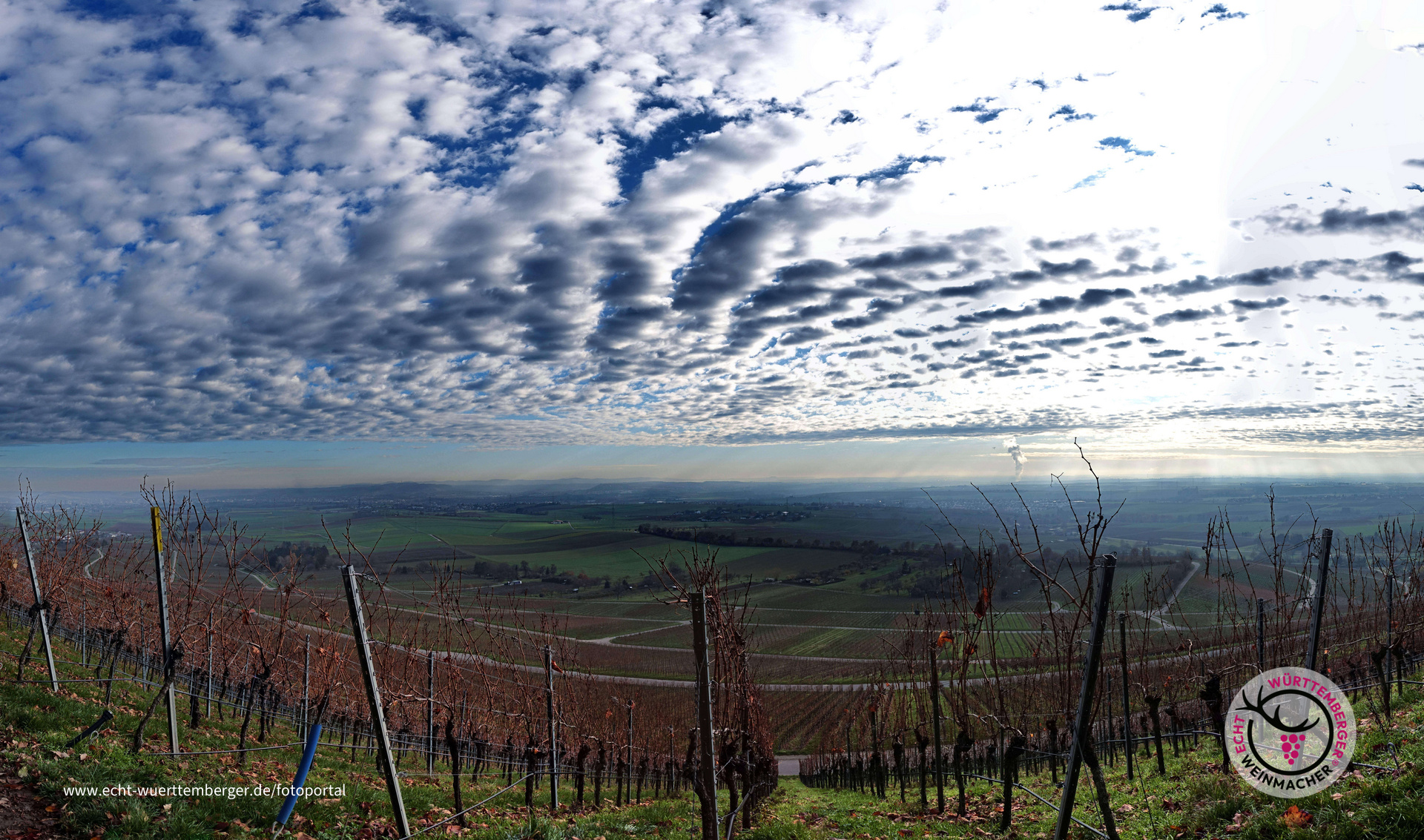 Novemberblue über der Heuchelberger Warte