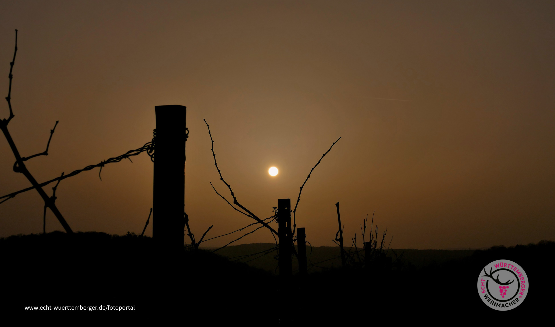 Sonnenuntergang im Saharastaub