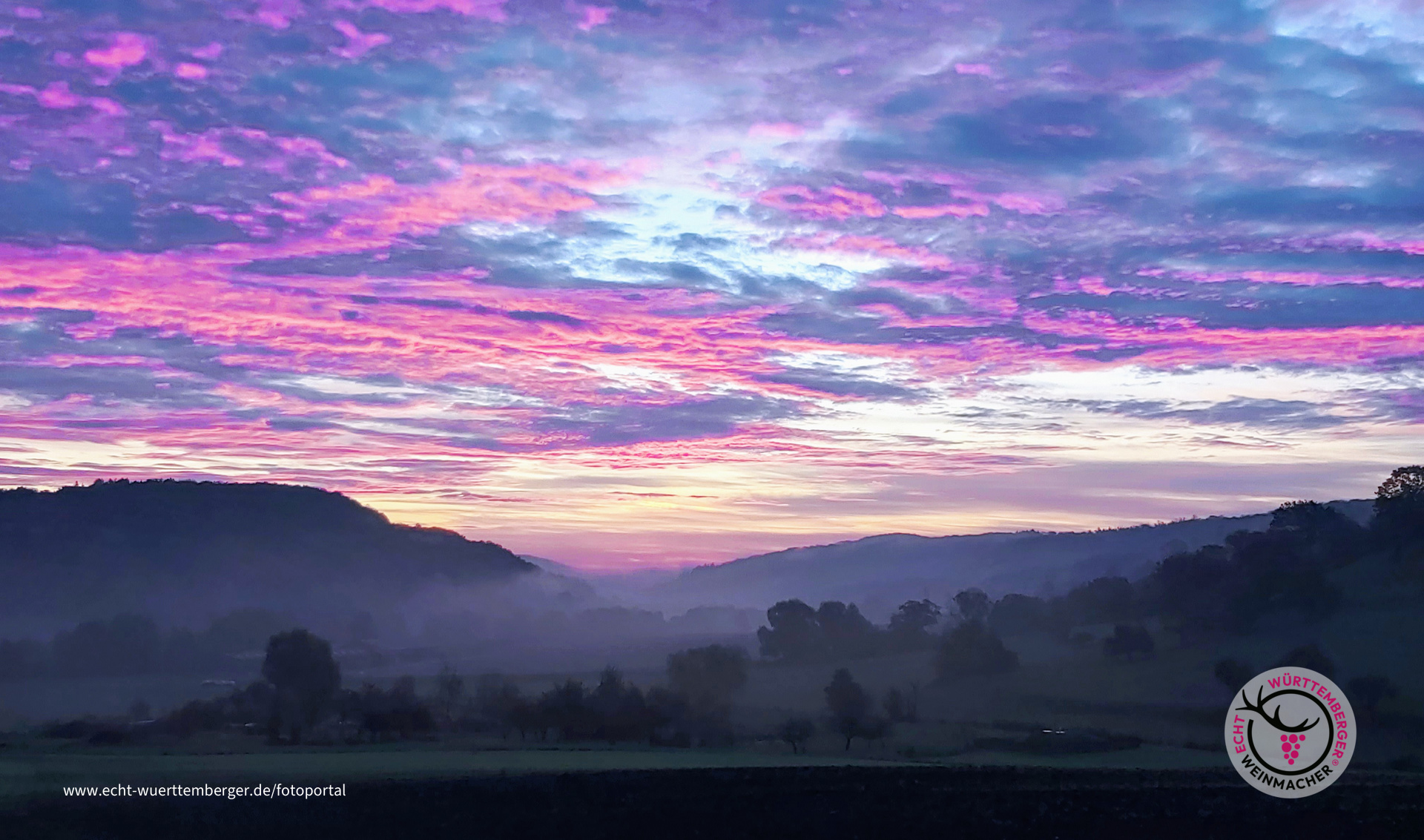 Sonnenaufgang im Kibachtal/stromberg